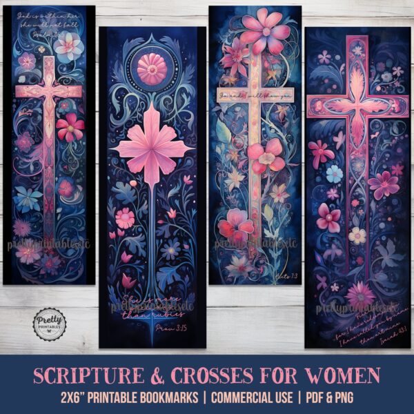 Scripture Printable Bookmarks Bundle