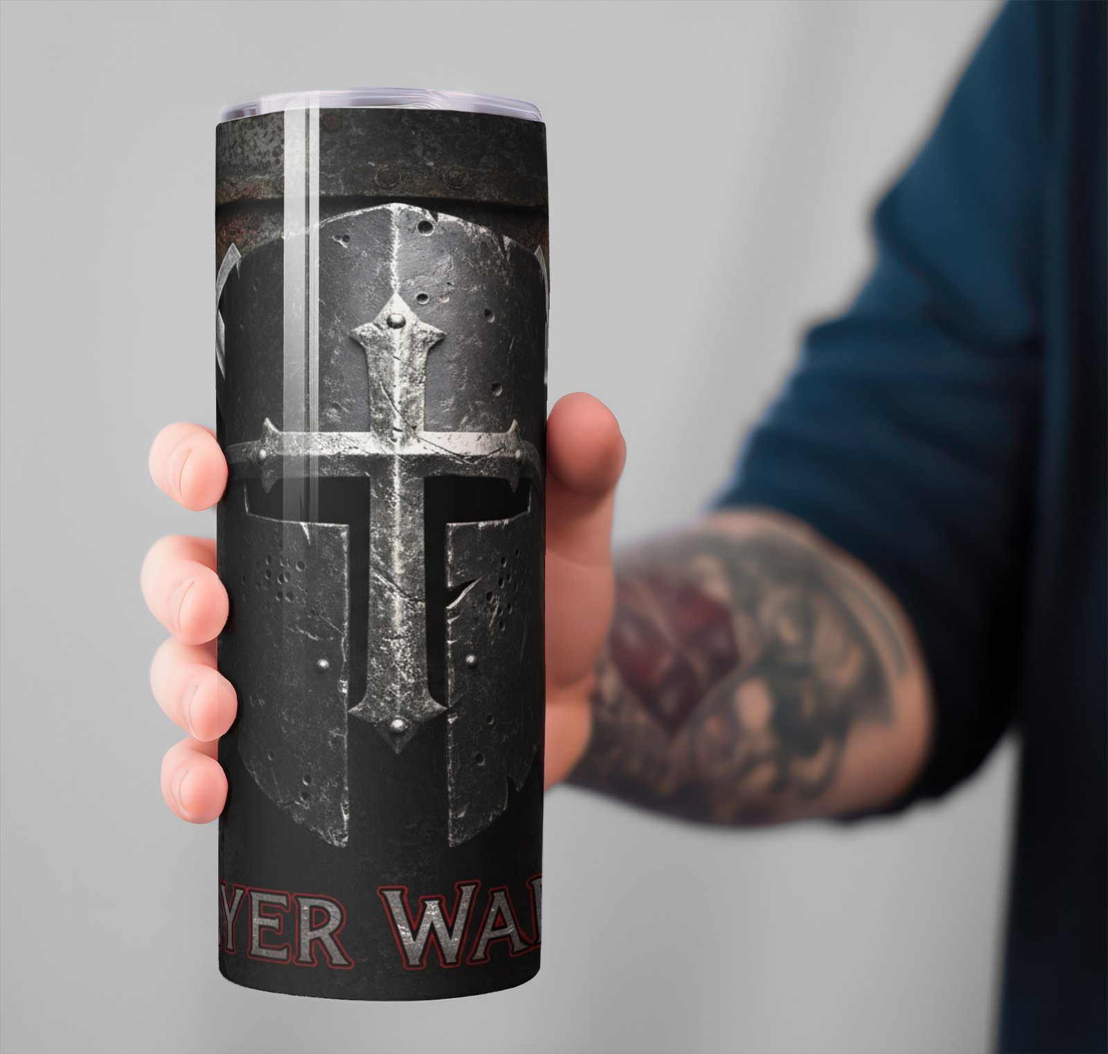 Prayer Warrior Tumbler Wrap