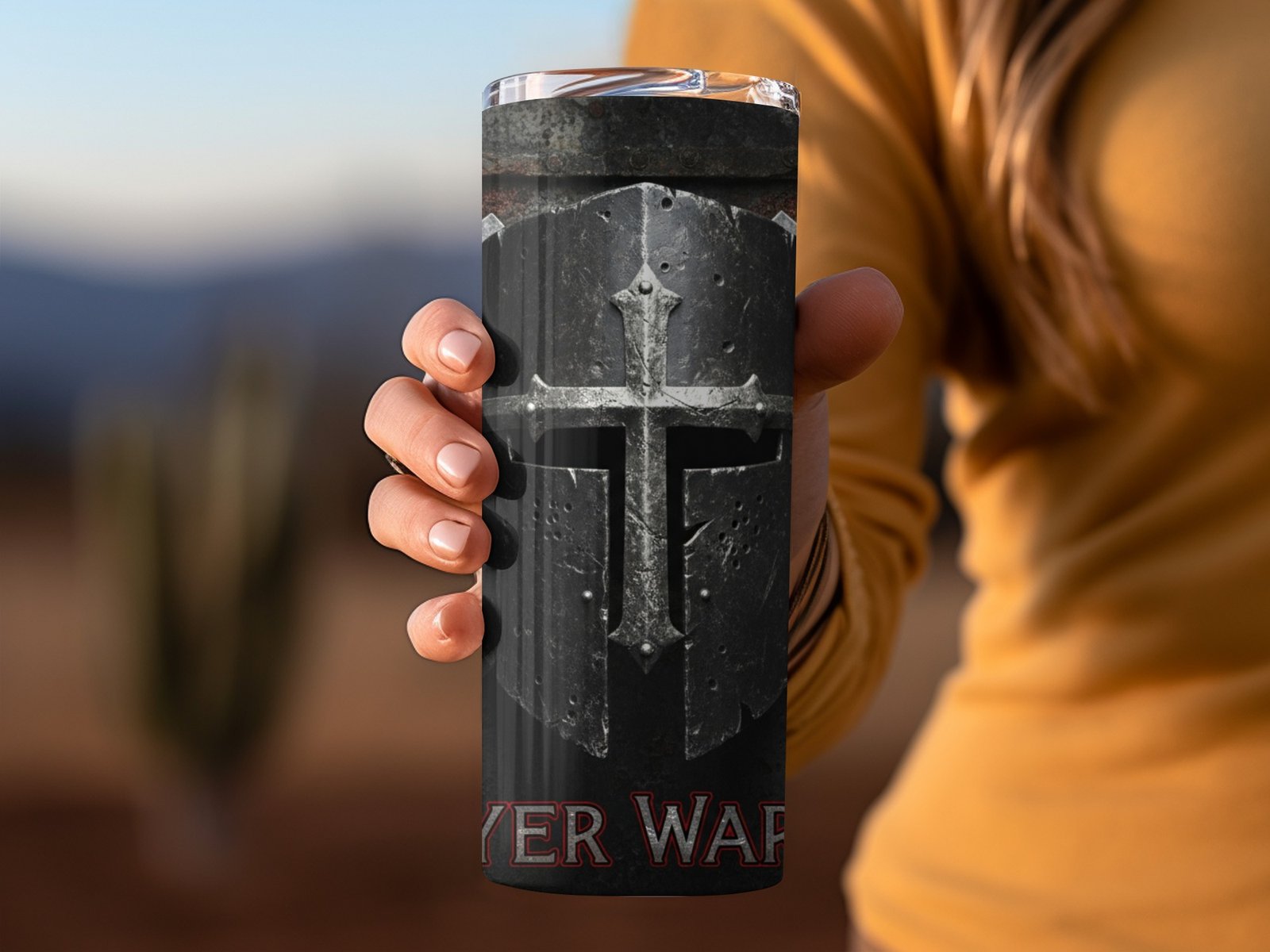 Prayer Warrior Tumbler Wrap