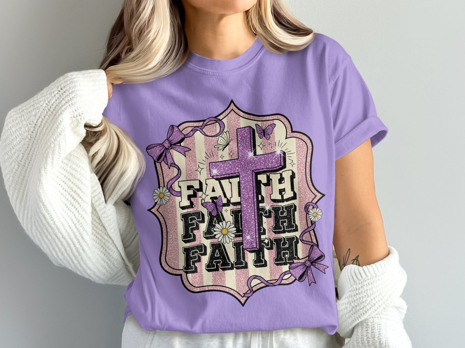 Preppy Faith PNG - Image 2