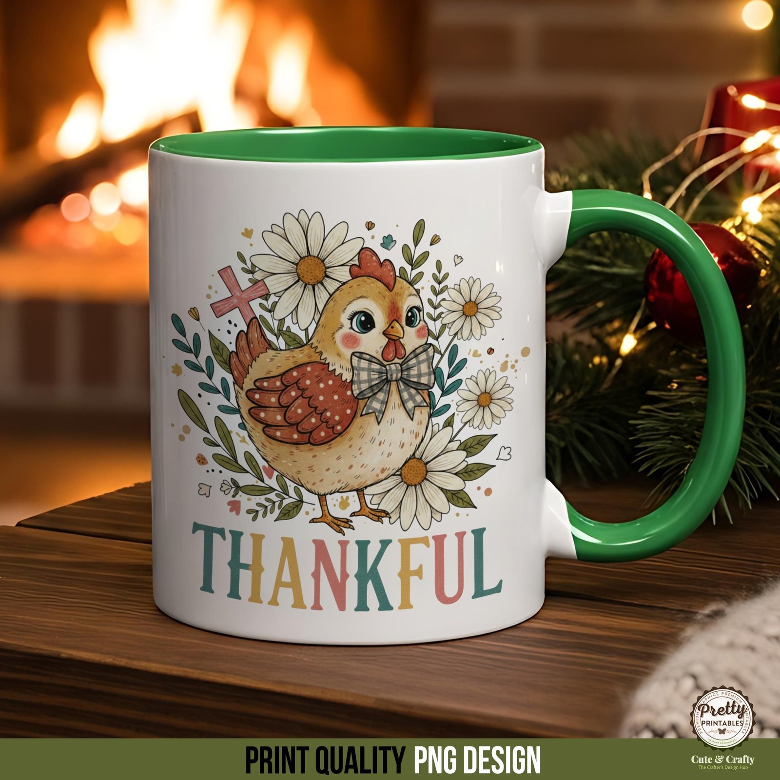 Boho Thankful Christian Design - Image 3