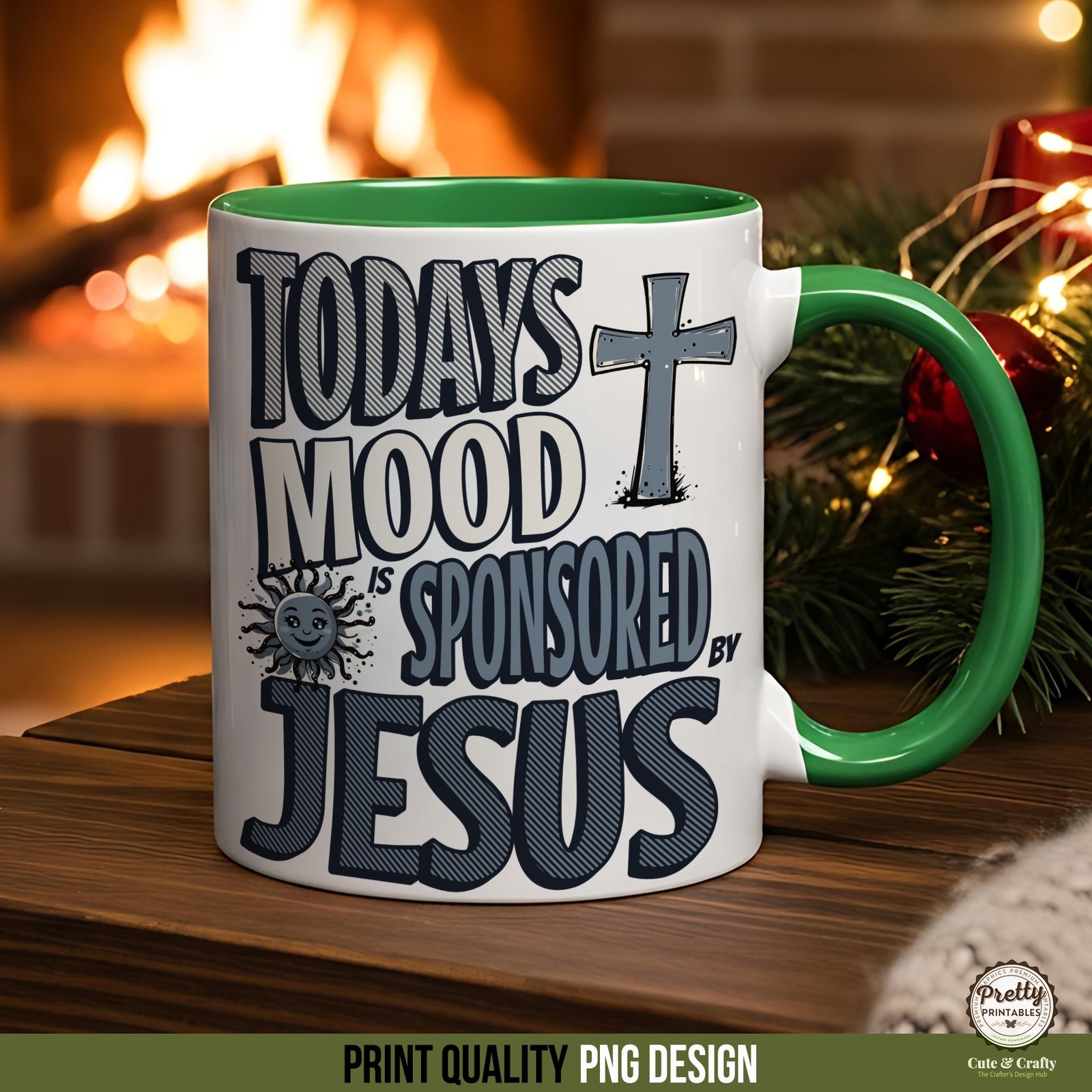 Sponsored by Jesus PNG plus Sleeve Design - Image 4