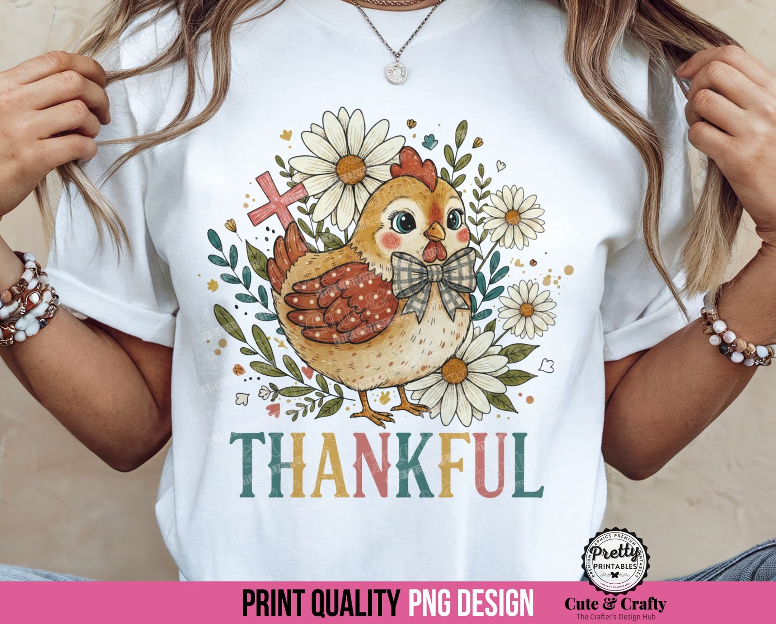 Boho Thankful Christian Design